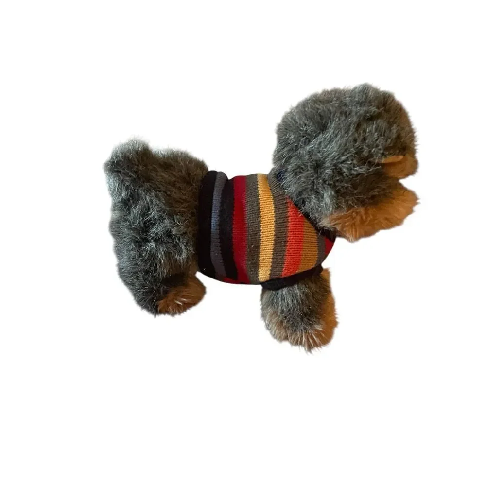 The Children's Place Yorkie Terrier Dog Puppy Plush Stuffed Animal Toy 9